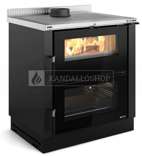 La Nordica Verona XXL kandallókályha öntöttvas főzőlappal és sütővel a tűztér alatt kandalloshop