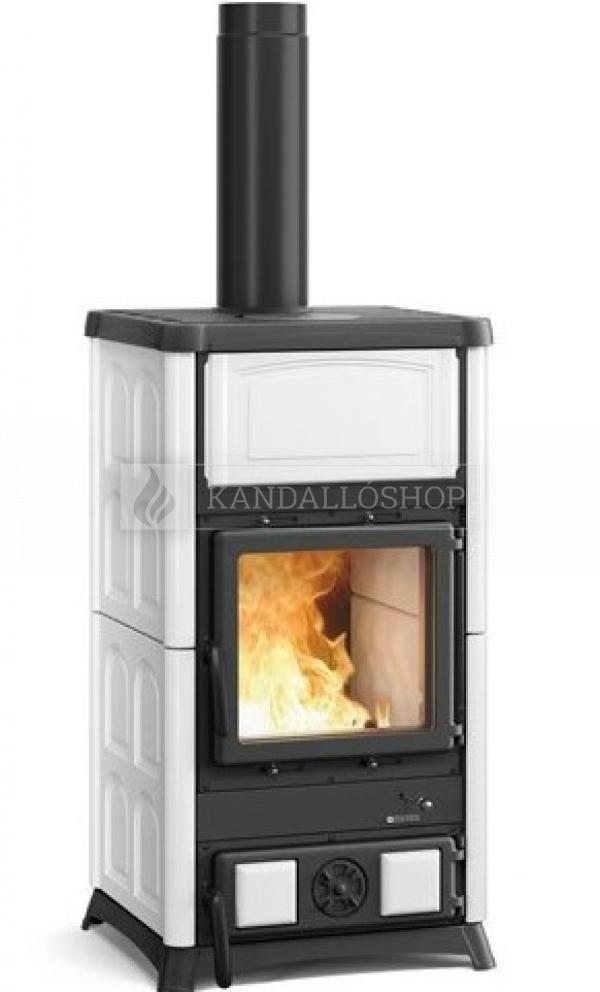 La Nordica Concita légfűtéses kandallókályha majolika burkolattal kandalloshop