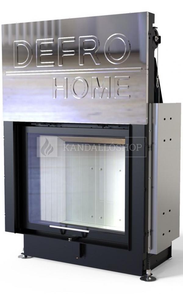Defro Home Portal ME G légfűtéses kandallóbetét sík üveggel és liftes tolóajtóval kandalloshop