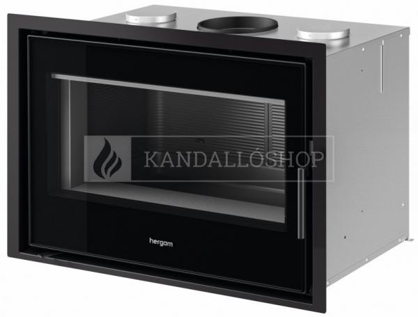 Hergóm C-16/80 öntöttvas kandallóbetét modern kialakítással kandalloshop
