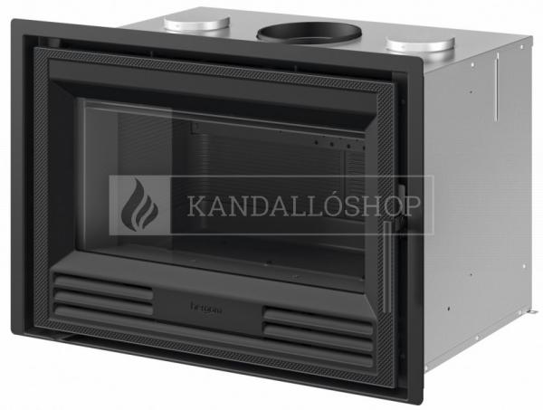 Hergóm C-03/80 egyenes kandallóbetét hamutartóval kandalloshop