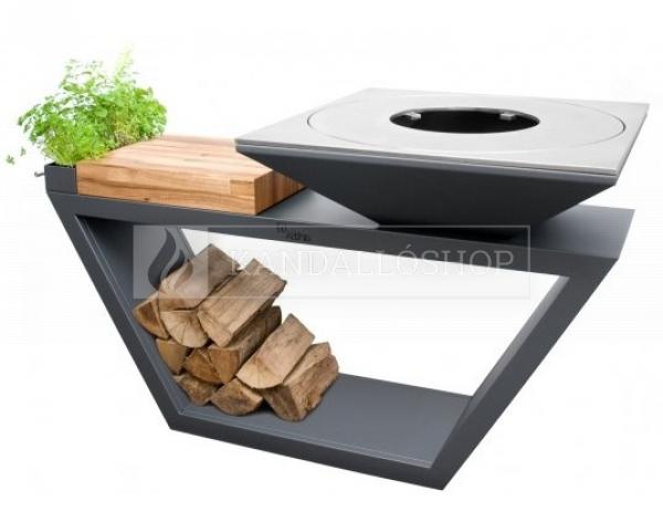 Kerti grill Artiss G4 a grillezés szerelmeseinek grafit kandalloshop