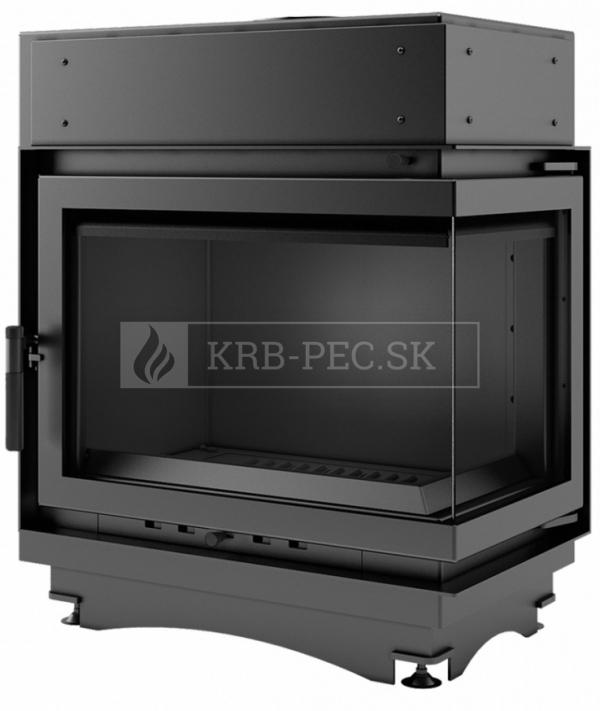 Kratki Maja R BS W teplovodná krbová vložka pravé presklenie krb-pec