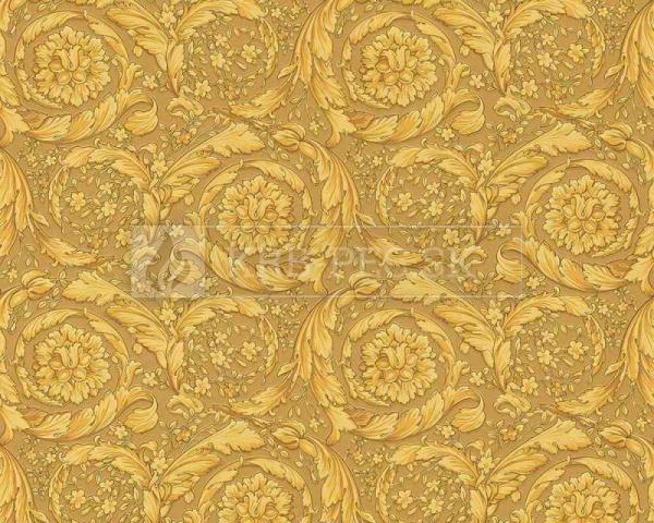 A.S. Création - Versace Wallpaper IV #93583-3 luxusná vliesová tapeta s vinylovým povrchom krb-pec