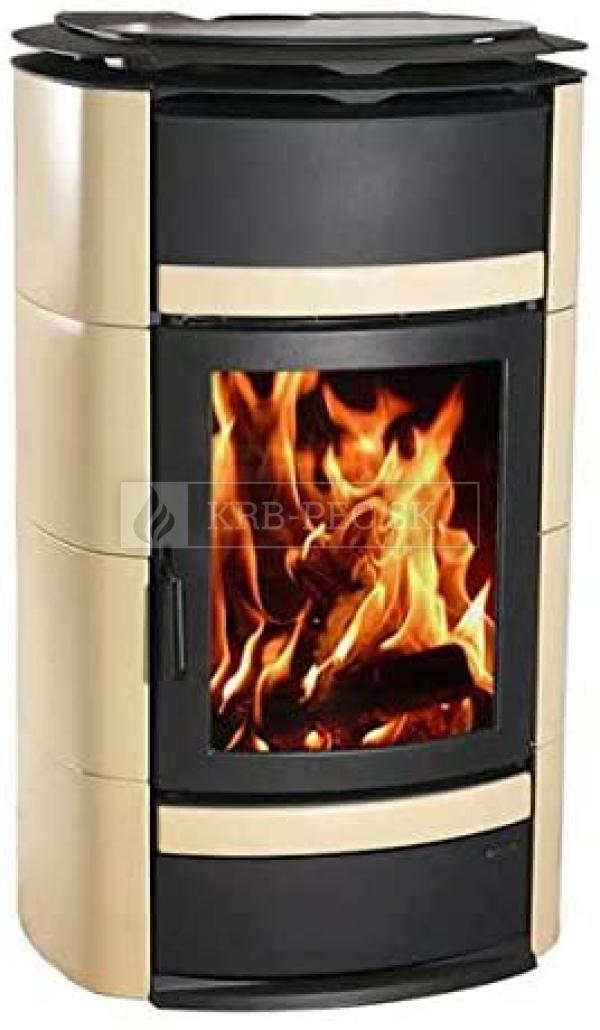  La Nordica Norma S EVO Idro D.S.A krbové kachle s presklením a teplovodným výmenníkom krb-pec