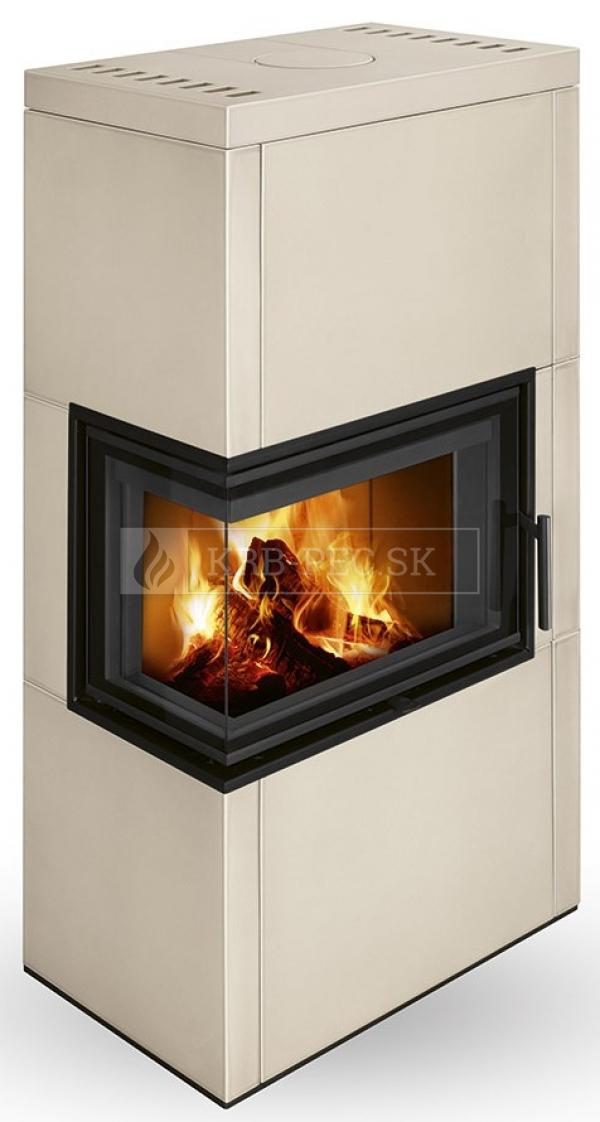 Romotop Helia L/R designové celokeramické krbové kachle krb-pec