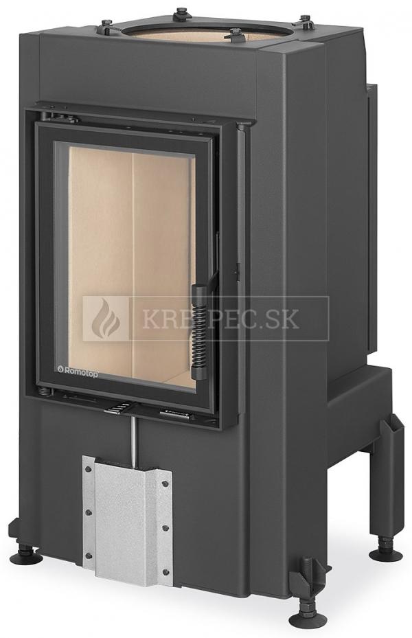 Romotop DYNAMIC B3G 38.50.01 pecová vložka so zadným prikladaním a šamotovými tvarovkami krb-pec