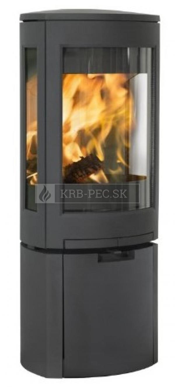 Jotul F 378v2 Advance BP liatinové krbové kachle s bočnými sklami krb-pec