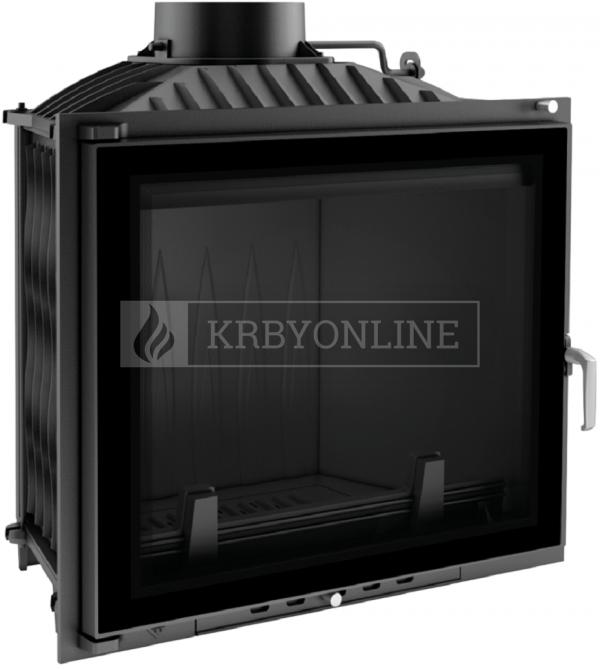 Kratki Felix 16 kW DECO rovná liatinová veľká krbová vložka krbyonline