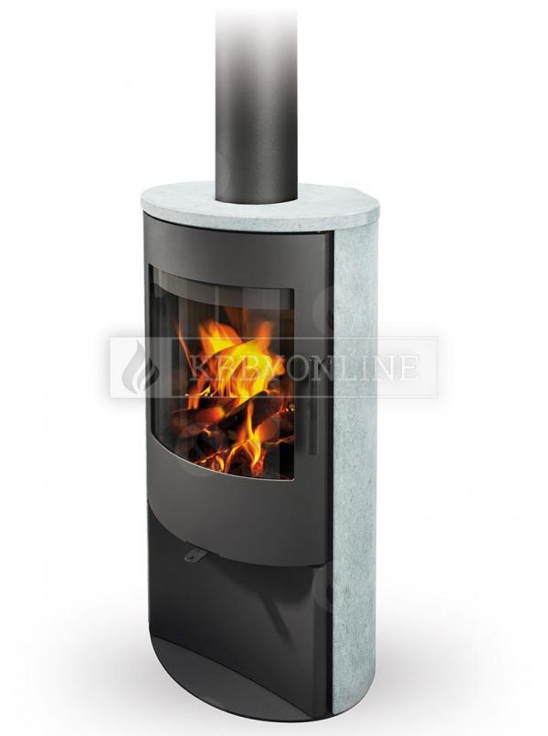 Romotop ALPERA E02 designové, kvalitné, oceľové kachle s mastencom krbyonline