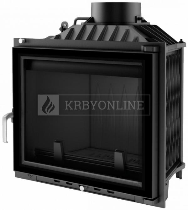 Kratki Antek Glass teplovzdušná krbová vložka s dvojitým sklom krbyonline