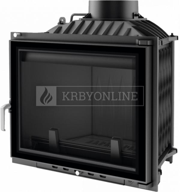 Kratki Eryk Glass teplovzdušná krbová vložka s dvojitým sklom krbyonline