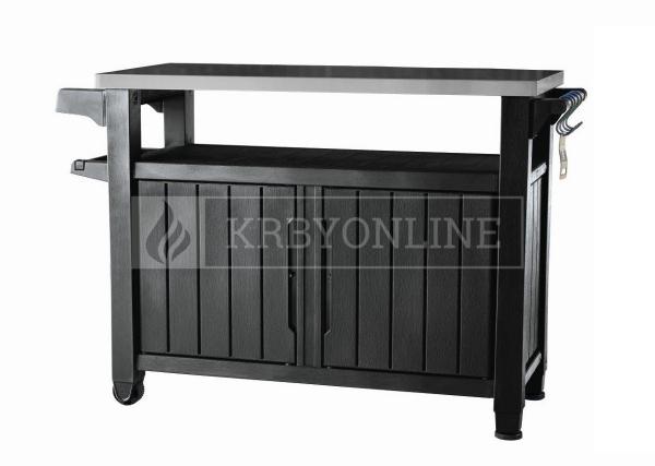 Keter Unity XL grilovací stolík grafitový krbyonline
